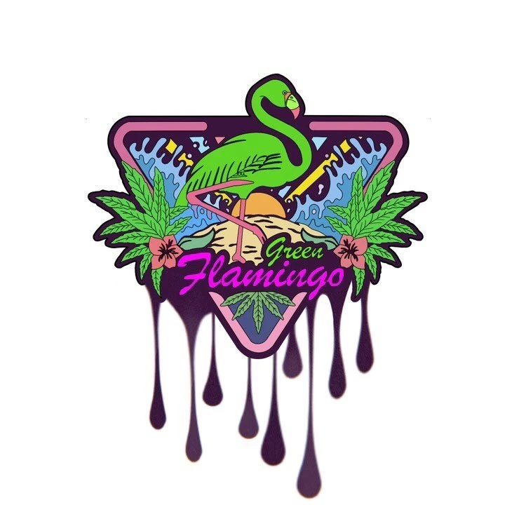 Green Flamingo